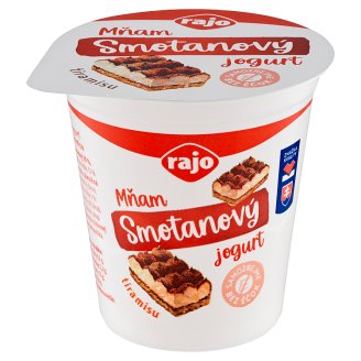 Rajo Mňam Duo Smotanový jogurt so zložkami a príchuťou tiramisu 145 g