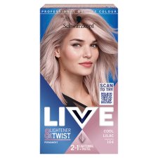 Schwarzkopf Live Lightener & Twist farba na vlasy Chladná orgovánová 104