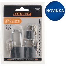 Handy Padlock Set 3 pcs