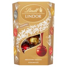 Lindt Lindor Mixture of Milk, White and Extra Dark Chocolate 200 g