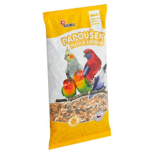 Akinu Complete Food for Small and Medium-Sized Parrots 100 g