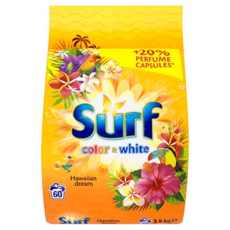 Surf Color & White Hawaiian Dream prášok na pranie 60 praní 3,9 kg