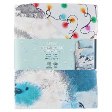 Tesco Abominable Snowman Scene Duvet Set 140 x 200 cm