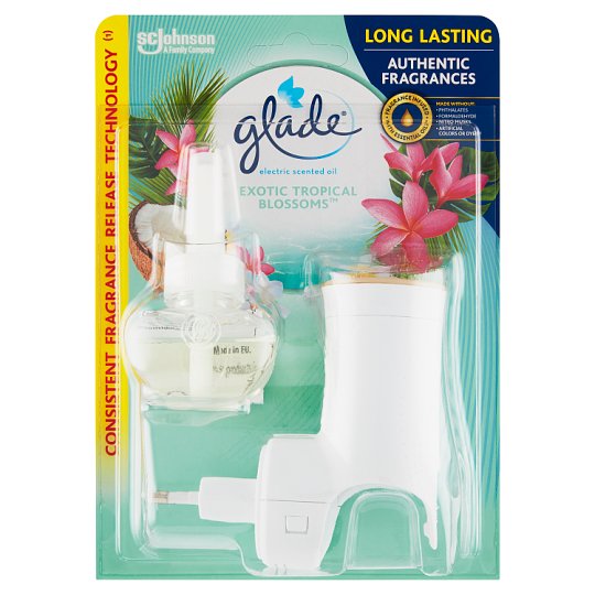 Glade Electric Scented Oil Exotic Tropical Blossoms Electric Liquid Air