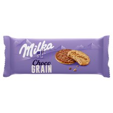 Milka Choco Grain Biscuits Half Dipped, Milk Chocolate 126 g