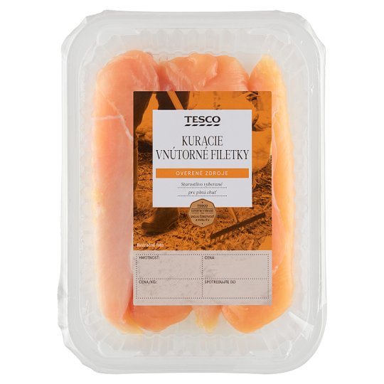 Tesco Kuracie vnútorné filetky