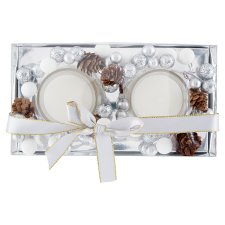 Jumi Fragrance Candle in Clear Glass 2 pcs