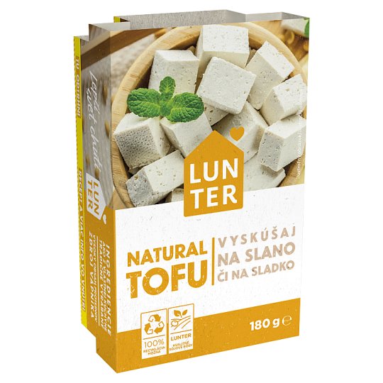 Lunter Tofu naturálne 180 g
