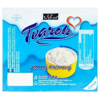 Melina Tvaroh jemný krémový 250 g
