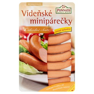 Ponnath ŘEZNIČTÍ MISTŘI Viedenské minipárečky e 200 g