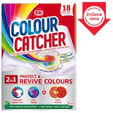 K2r Color Catcher 2in1 Protect & Revive Colors Washing Wipes 18 pcs