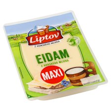 Liptov Eidam - porciované plátky Maxi 190 g