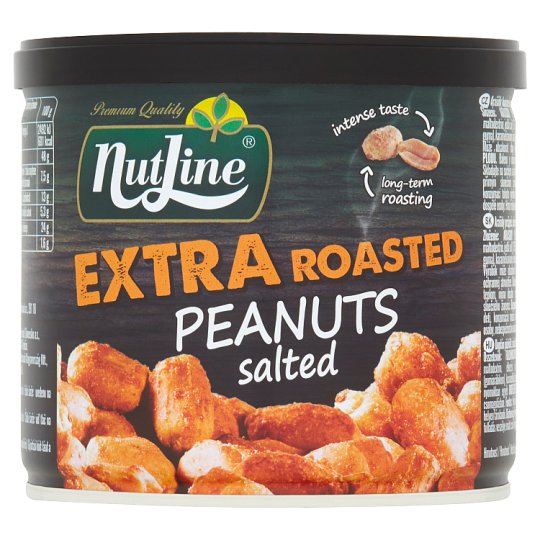 Nutline Arašidy pražené solené ochutené 135 g