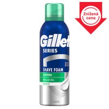 Gillette Series Upokojujúca Pena Na Holenie S Aloe Vera, 200ml