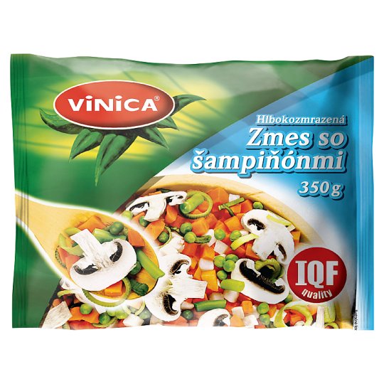 Vinica Hlbokozmrazená zmes so šampiňónmi 350 g