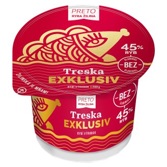 Ryba Žilina Preto Exklusiv treska v majonéze 200 g