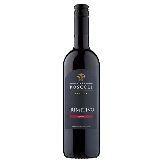 Tesco Puglia I.G.T. Primitivo červené víno suché 750 ml