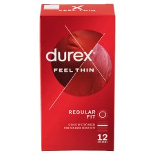 Durex Feel Thin Condoms 12 pcs