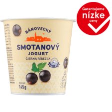 Milsy Bánovecký smotanový jogurt čierna ríbezľa 145 g