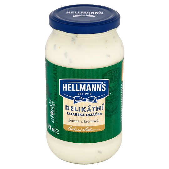 Hellmann's Tatárska omáčka delikátna 420 ml