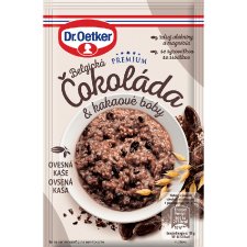 Dr. Oetker Premium ovsená kaša belgická čokoláda & kakaové bôby 55 g