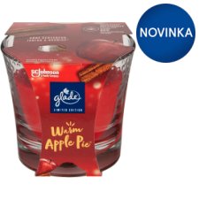 Glade Warm Apple Pie parfumovaná sviečka 112 g