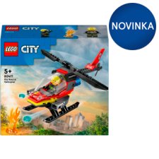 LEGO City 60411 Fire Rescue Helicopter