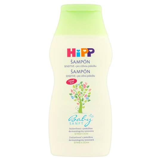 HiPP Babysanft Sensitive šampón pre citlivú pokožku 200 ml