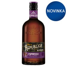 Božkov Republica Espresso rumový likér 33 % 0,7 l