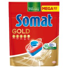 Somat Gold Kapsuly do umývačky riadu 60 ks 1056 g