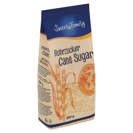 Sweet Family Cane Sugar Unrefined 500 g