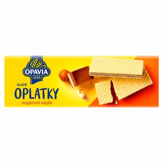 Opavia Zlaté Oblátky nugát 146 g