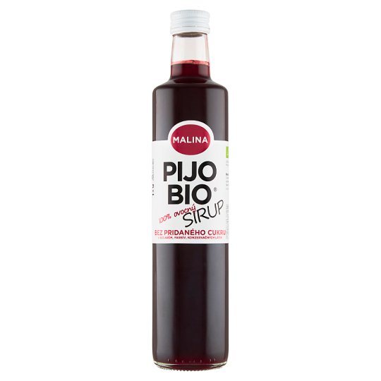 Pijo Bio 100% Fruit Raspberry Syrup 500 ml