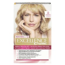 L'Oréal Paris Excellence Créme 8 , blond svetlá, 72 +48 +12 +60 ml