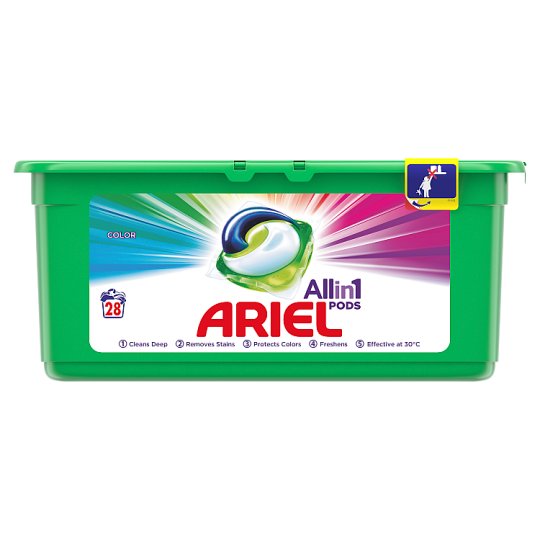 Ariel All In 1 Pods Color, Gélové Kapsuly Na Pranie, 84 Praní