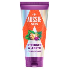 Aussie SOS Strength & Length Kondicionér 200 ml na Dlhé, Oslabené A Lámavé Vlasy