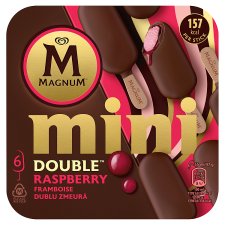 Magnum Mini Double Raspberry 6 x 55 ml (330 ml)