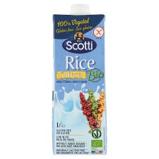 Riso Scotti Bio rastlinný nápoj z ryže a quinoi 1 l
