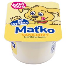 Milko Maťko vanilkový tvarohový krém 130 g