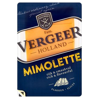 Vergeer Holland Mimolette 40+ polotvrdý, polotučný syr 100 g