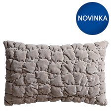 F&F Home Velvet Quilted vankúš 30 x 50 cm