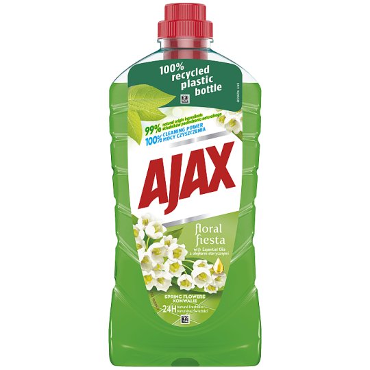 Ajax Floral Fiesta Spring Flowers Household Cleaner 1L Tesco Groceries