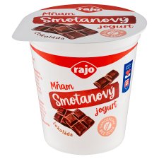 Rajo Mňam Duo Smotanový jogurt čokoládový 145 g