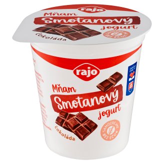 Rajo Mňam Duo Smotanový jogurt čokoládový s kúskami čokolády 145 g