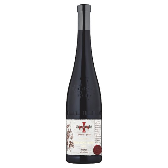 Templářské Sklepy Čejkovice Gold Collection Rulandské modré akostné víno červené suché 0,75 l