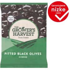 The Grower's Harvest Pitted Black Olives in Brine 200 g