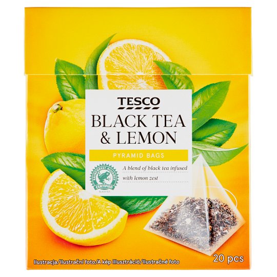 Tesco Black Tea & Lemon 20 x 1.7 g (34 g)