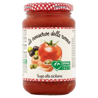Le Conserve della Nonna Sugo alla Siciliana paradajková omáčka po sicílsky 350 g
