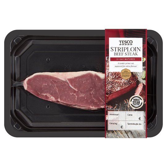 Tesco Striploin Beef Steak Tesco Groceries