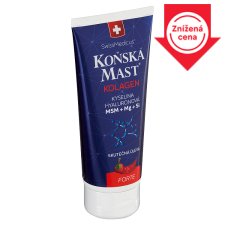 SwissMedicus Koňská mast with Sea Collagen Forte Cooling 200 ml